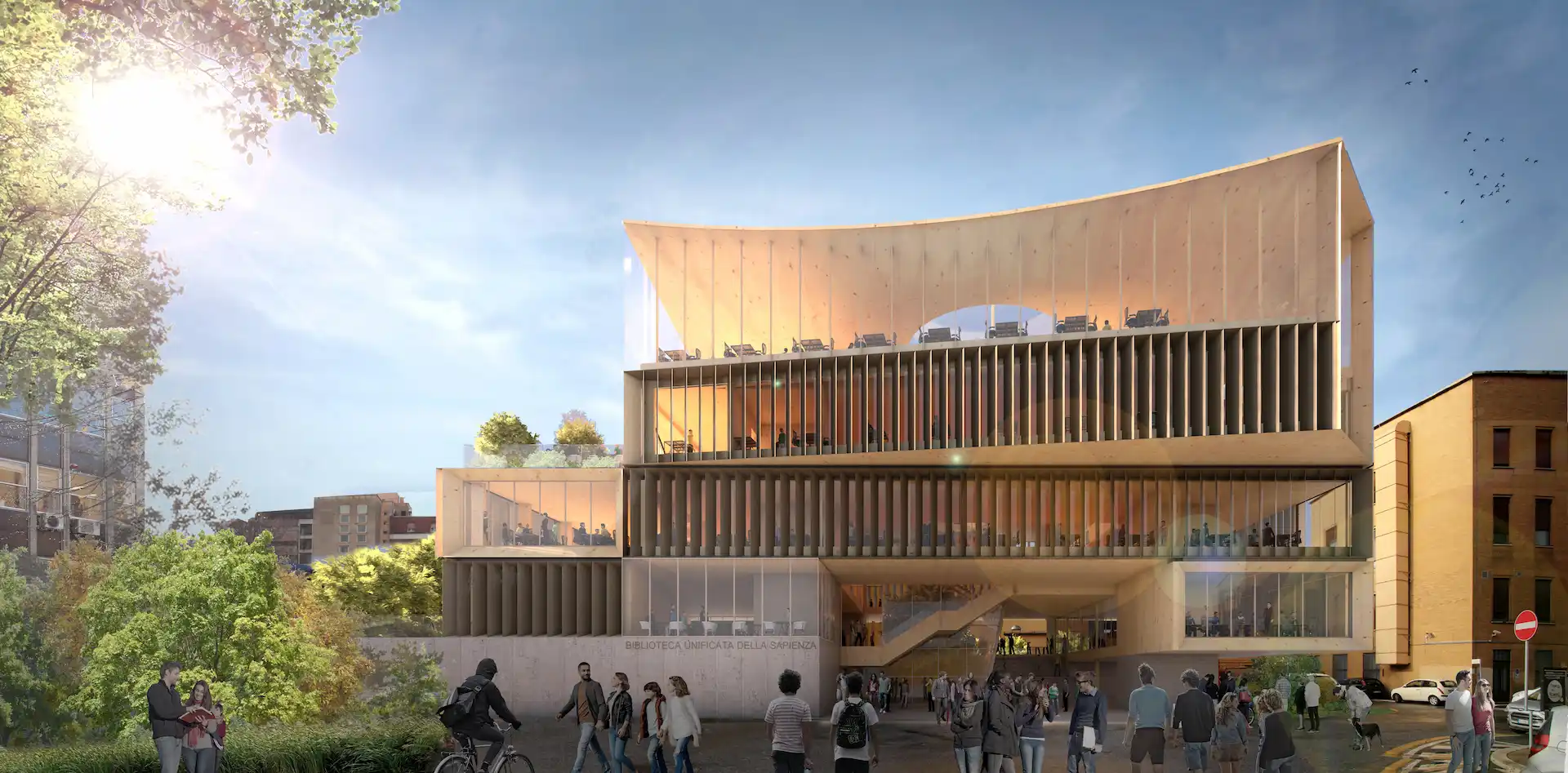 Biblioteca de Humanidades de La Sapienza